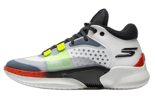 Skechers SKX Resagrip White Black Orange