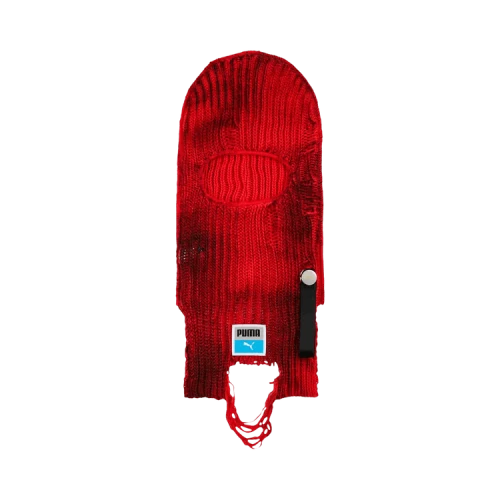 Puma x A$AP Rocky Knitted Balaclava Hats 'Red/Black'