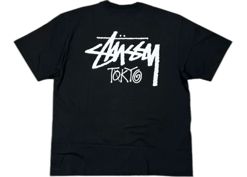 Stussy Stock Tokyo Tee Black
