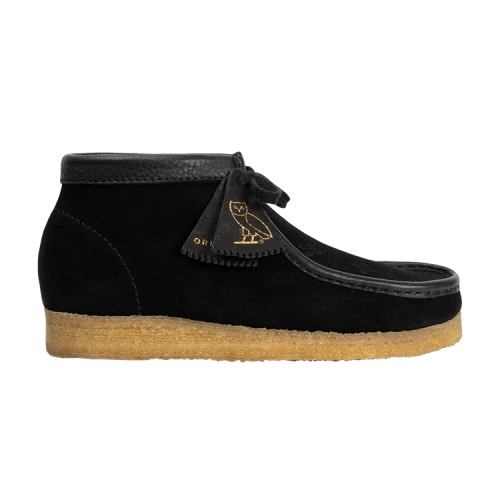 OVO x Clarks Wallabee 'Black'