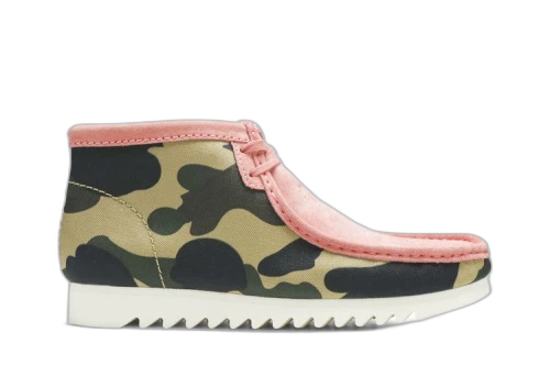Clarks A Bathing Ape x Wallabee 'Coral Combi'
