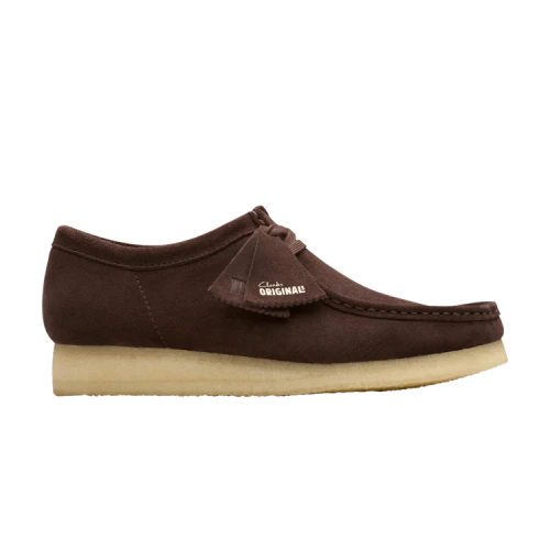 Clarks Wallabee 'Dark Brown Suede'
