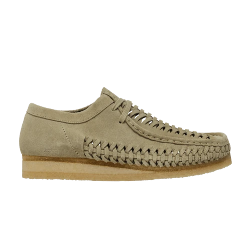 Supreme x Clarks Woven Wallabee 'Tan'