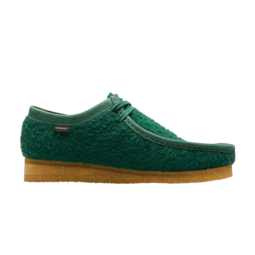 Clarks Aimé Leon Dore x Wallabee Casentino Wool 'Green'