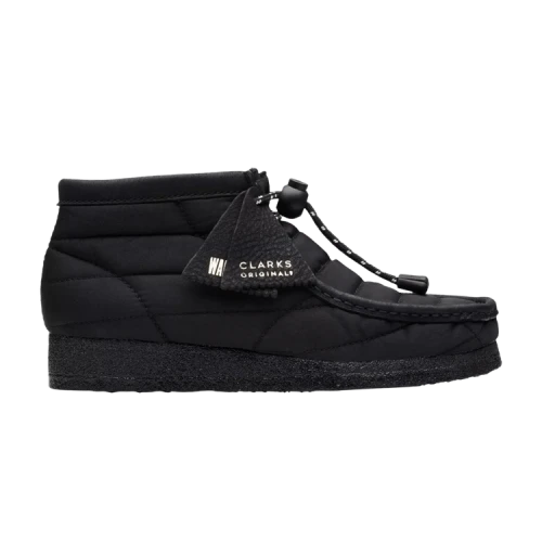 Clarks Wallabee Boot 'Black Quilted' (Women's)