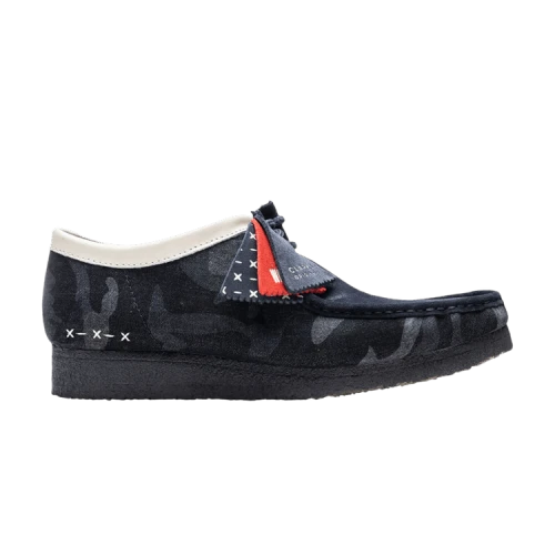Clarks Wallabee 'Sashiko Denim - Blue'