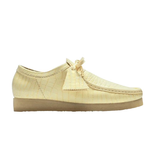 Clarks Packer Shoes x Wallabee 'Tan Croc'