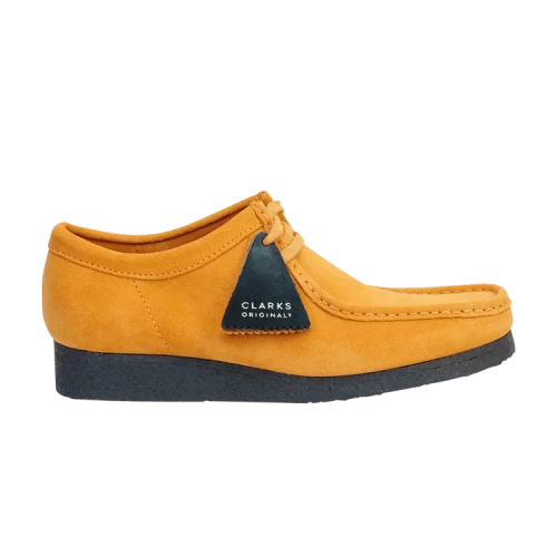 Clarks Wallabee 'Yellow Blue'