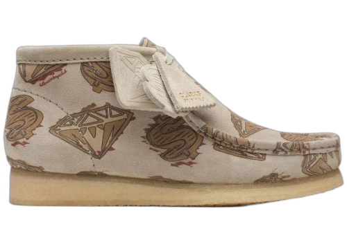 Clarks Originals Wallabee Boot Billionaire Boys Club Diamonds & Dollars Off White