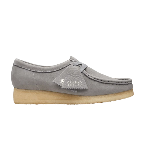 Clarks Wallabee 'Grey Nubuck' (Women's)