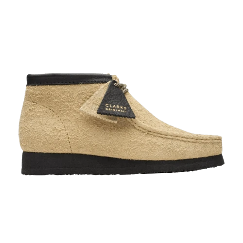 Clarks Wallabee Boot 'Maple Black Hairy Suede'