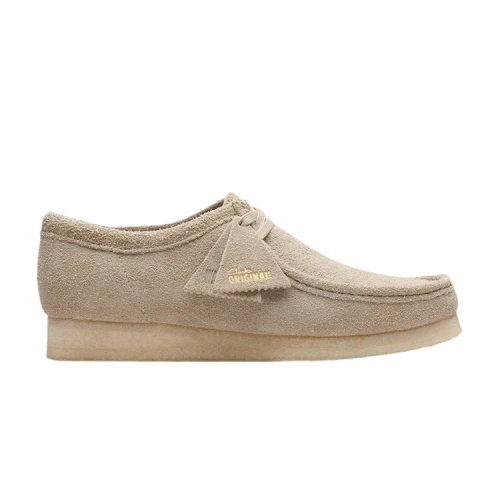 Clarks Wallabee 'Pale Grey Suede'