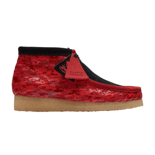 Clarks Popcaan x Wallabee 'Red Camo'