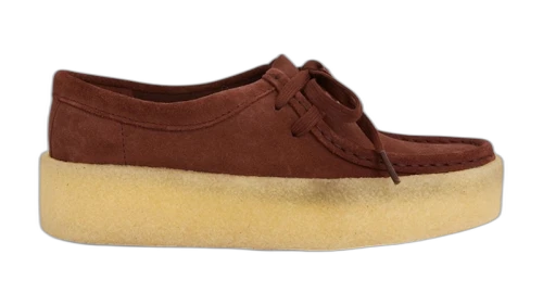 Clarks Originals Wallabee Cup Deep Red Suede (Women's)