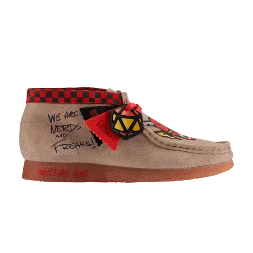 Clarks Stranger Things x Wallabee Big Kid 'Hellfire Club'