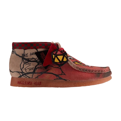 Clarks Stranger Things x Wallabee Big Kid 'The Upside Down'