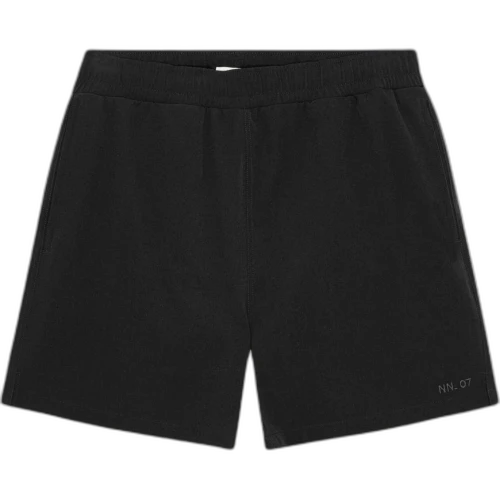 NN07 Swimming Shorts Men's Black Moderate Straight Fit Pants