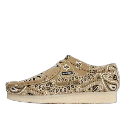 Clarks x Supreme Wallabee Bandana 'Khaki'