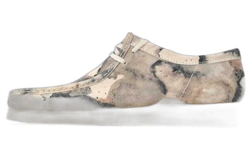 Clarks Originals Wallabee Off White Camoflage