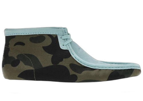 Clarks Originals Wallabee Bape Light Blue Combi