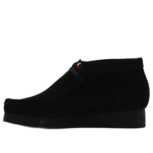 Clarks Originals Wallabee Boot Black Suede (Women's)