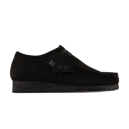 Clarks Originals Wallabee Black Suede (Women's)