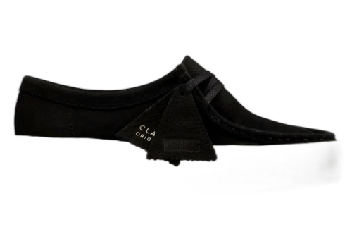 Clarks Originals Wallabee Cup Black Nubuck (Women's)