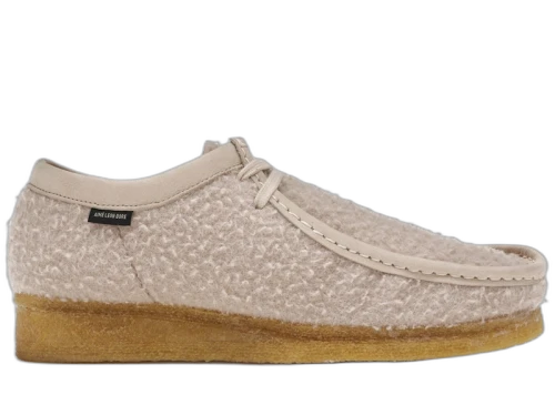 Clarks Originals Wallabee Aime Leon Dore Tan Casentino Wool