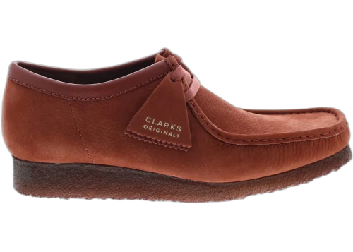 Clarks Originals Wallabee Boot Burgundy Nubuck