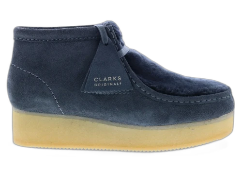 Clarks Originals Wallabee Wedge Dark Grey (Women's)