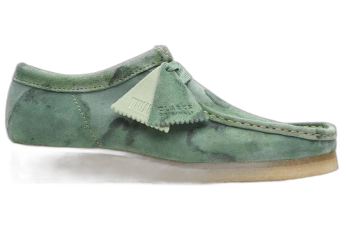 Clarks Originals Wallabee Green Camo