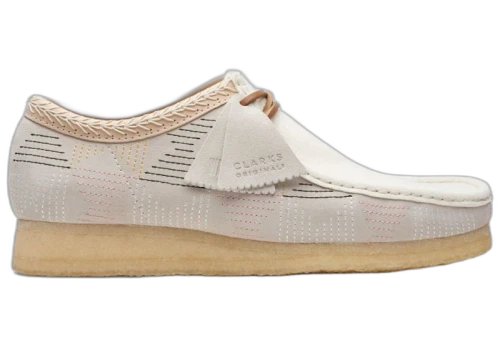 Clarks Originals Wallabee Off White Hairy