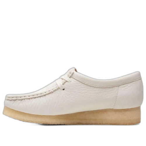 Clarks Wallabee 'White Nubuck' (Women's)