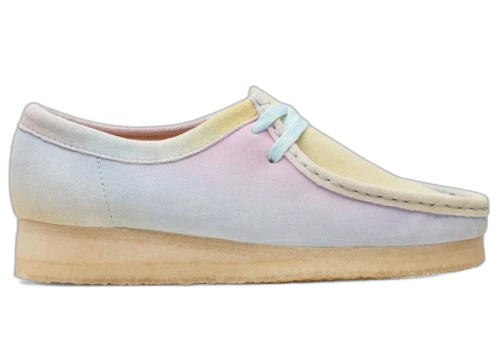 Clarks Originals Wallabee White Blue (Women's)