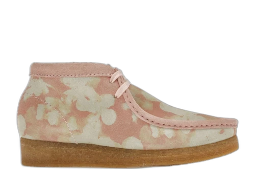 Clarks Originals Wallabee Boot Pink Floral (Women's)