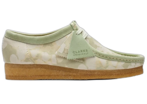 Clarks Originals Wallabee Green Floral (Women's)