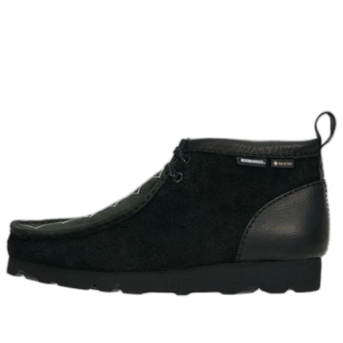 Clarks Original x NEIGHBORHOOD Wallabee GTX Ankle Shoes 'Black'