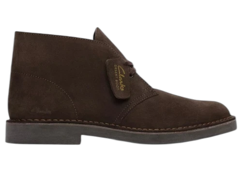 Clarks Originals Desert Boot Evo Dark Brown Suede
