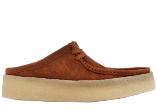 Clarks Originals Wallabee Cup Mule Tan Suede