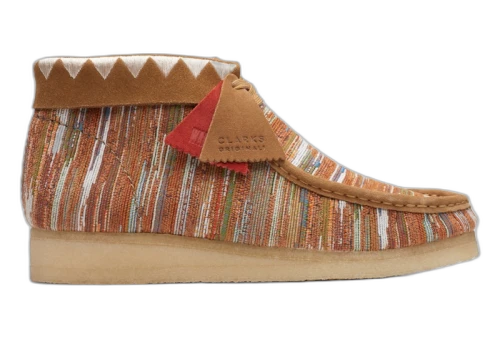 Clarks Originals Wallabee Boot Ginger Fabric