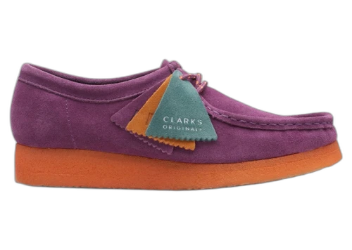 Clarks Originals Wallabee Purple Combination (Women's)