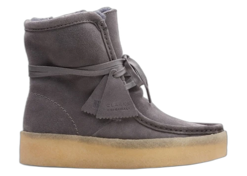 Clarks Originals Wallabee Cup Hi Grey (Women's)