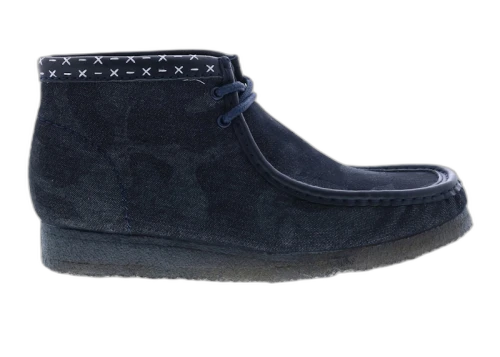 Clarks Originals Wallabee Boot Denim Blue