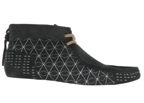 Clarks Originals Wallabee Boot Navy Shashiko