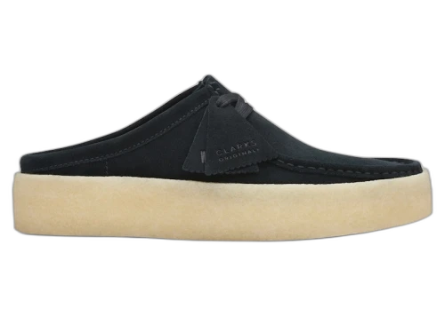 Clarks Originals Wallabee Cup Lo Black Warmlined Suede