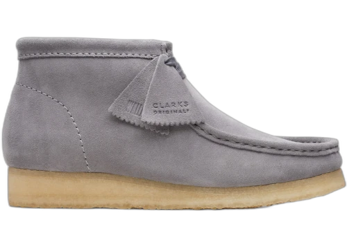 Clarks Originals Wallabee Boot Grey Suede