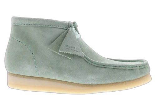 Clarks Originals Wallabee Boot Light Green