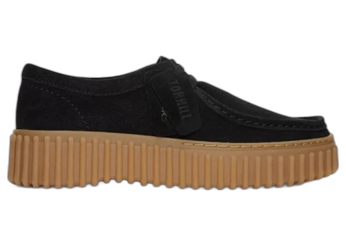 Clarks Torhill Bee Black Suede (Women's)