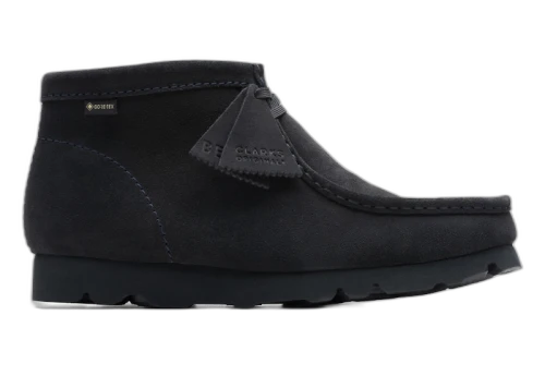 Clarks Originals Wallabee Boot Beams Gore-Tex Navy