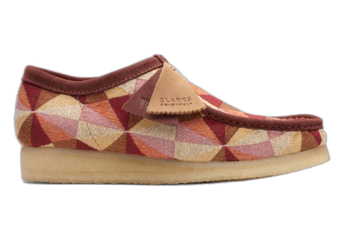 Clarks Originals Wallabee Boot Yellow Multi Textile
